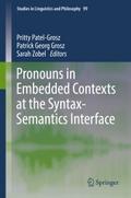 Pronouns in Embedded Contexts at the Syntax-Semant