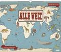 Alle Welt 2026 - Landkarten-Kalender von DUMONT- Kinder-Kalender -Querformat 60 x 50 cm