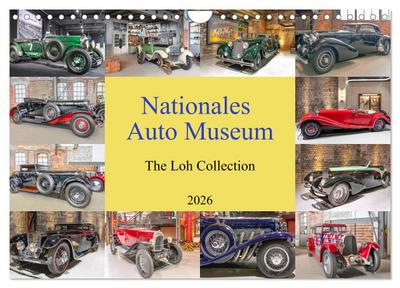 Nationales Auto Museum, The Loh Collection (Wandkalender 2026 DIN A4 quer), CALVENDO Monatskalender