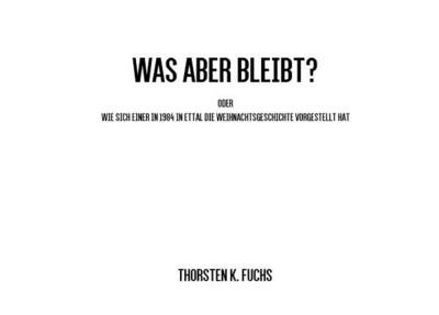 Was aber bleibt?