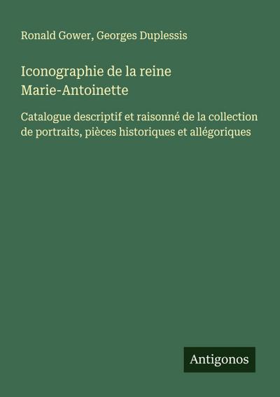 Iconographie de la reine Marie-Antoinette