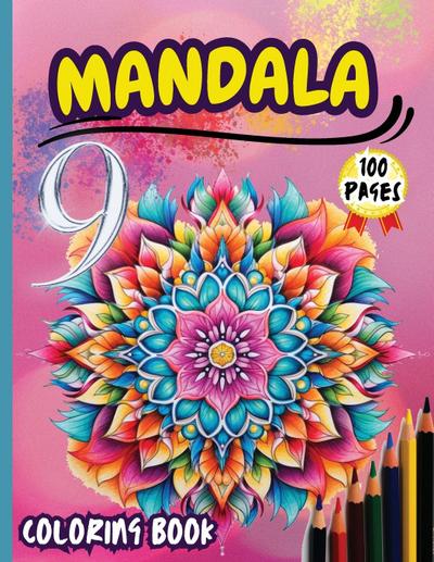 Mandala 9 Coloring Book