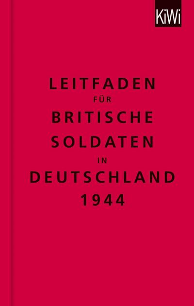 Leitfaden für britische Soldaten in Deutschland 1944