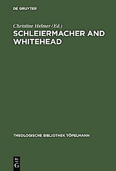 Schleiermacher and Whitehead