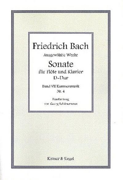 Sonate D-Durfür Flöte und Bc