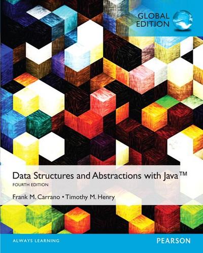 Carrano, F: Data Structures and Abstractions with Java, Glob