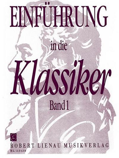 Einführung in die Klassiker 1 für Klavier