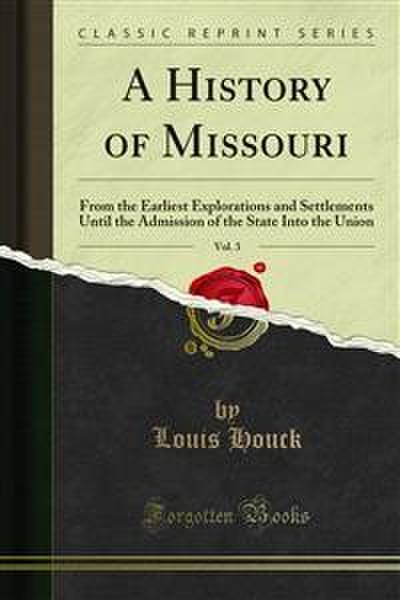 A History of Missouri