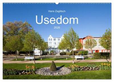 Usedom (Wandkalender 2026 DIN A2 quer), CALVENDO Monatskalender