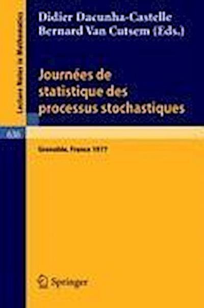 Journees de Statistique des Processus Stochastiques