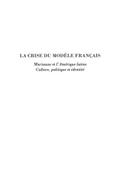 La crise du modele francais