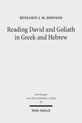 Reading David and Goliath in Greek and Hebrew