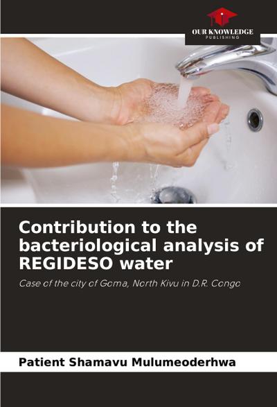 Contribution to the bacteriological analysis of REGIDESO water