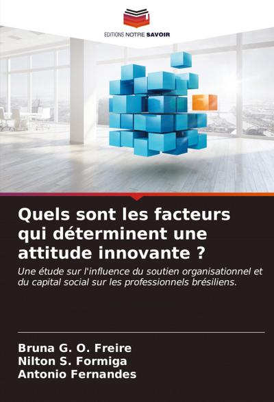 Quels sont les facteurs qui déterminent une attitude innovante ?