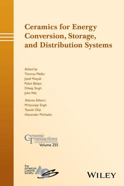 Ceramics for Energy Conversion, Storage, and Distribution Systems