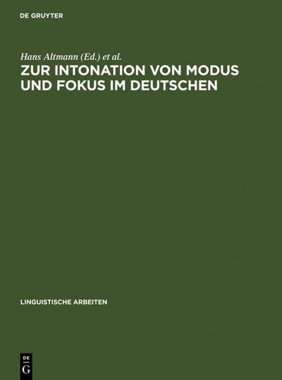 Zur Intonation von Modus und Fokus im Deutschen