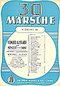 30 Märschefür Salonorchester