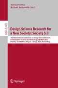 Design Science Research for a New Society: Society