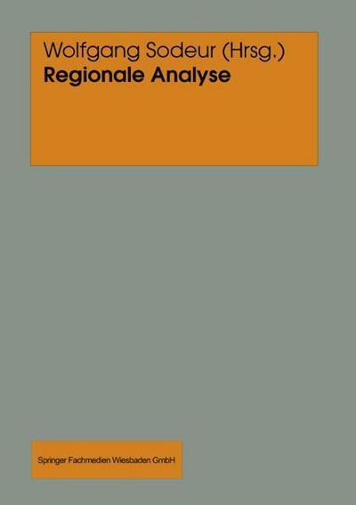 Regionale Analyse mit kleinen Gebietseinheiten