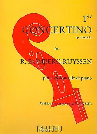 Concertino mi mineur no.1 op.38pour violoncelle et piano
