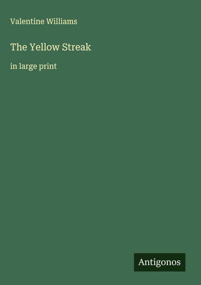 The Yellow Streak