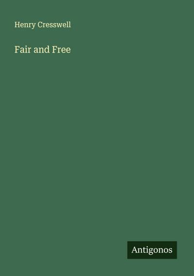 Fair and Free
