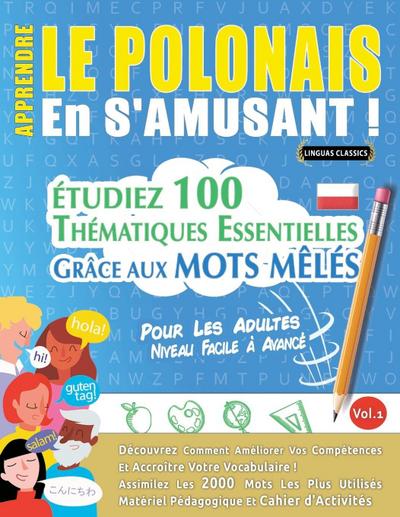 APPRENDRE LE POLONAIS EN S’AMUSANT - POUR LES ADULTES