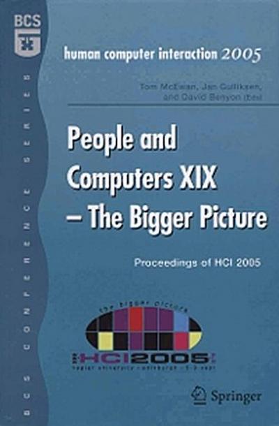 People and Computers XIX - The Bigger Picture