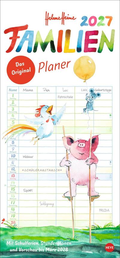 Helme Heine: Familienplaner 2027