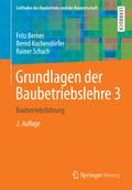 Grundlagen der Baubetriebslehre 3