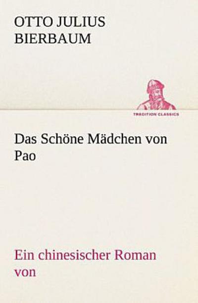 Das Schöne Mädchen von Pao