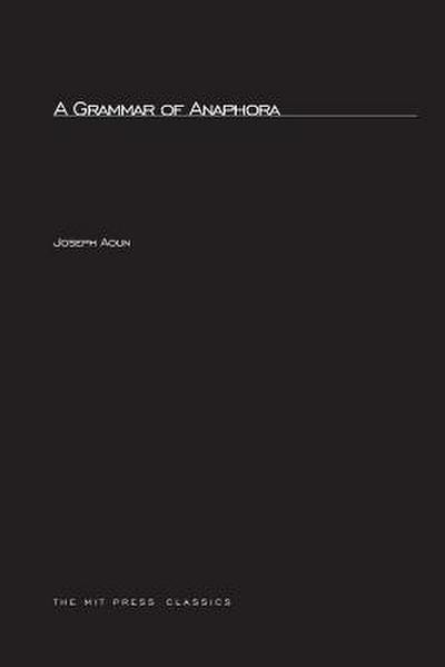 A Grammar of Anaphora