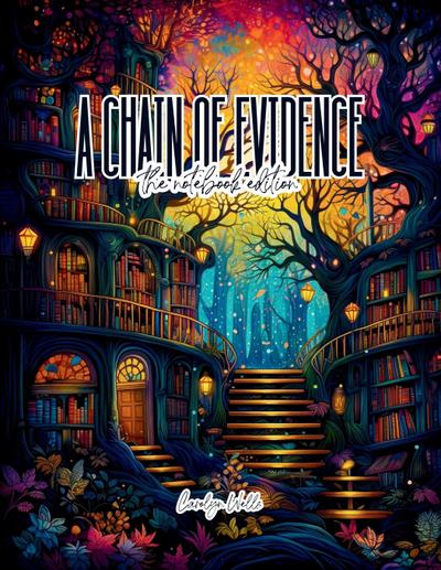 A Chain of Evidence - Lined Journal - 8.5" x 11" - 208 Pages - College Ruled Notebook for Work and School