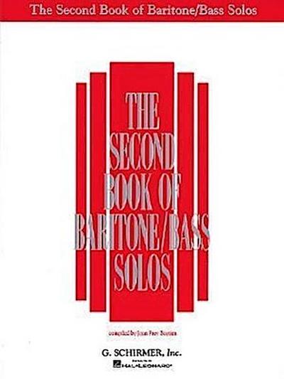 The Second Book of Baritone/Bass Solos