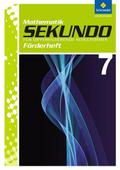 Sekundo - Mathematik für differenzierende Schulformen, Ausgabe 2009 - Arbeitshefte und Fördermaterial 7-10