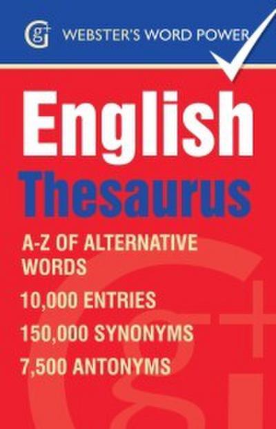 Webster’s Word Power English Thesaurus