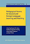 Pedagogical Norms for Second and Foreign Language Learning and Teaching
