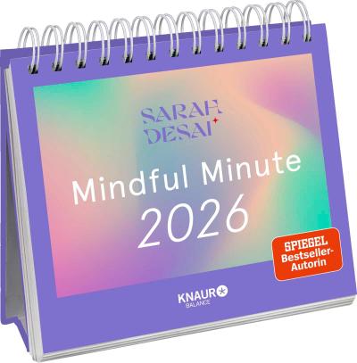 Wochenkalender 2026: Mindful Minute