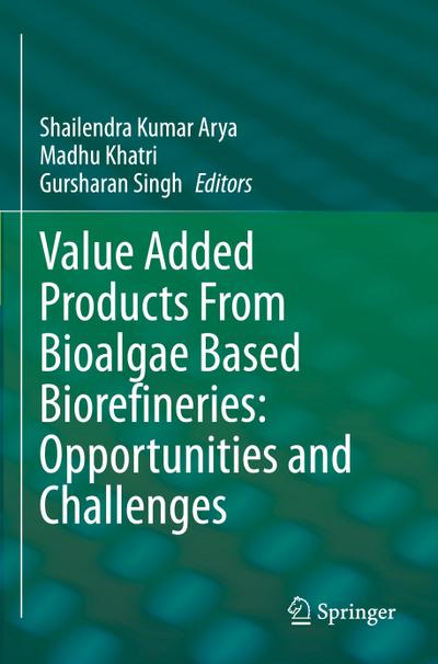 Value Added Products From Bioalgae Based Biorefineries: Opportunities and Challenges