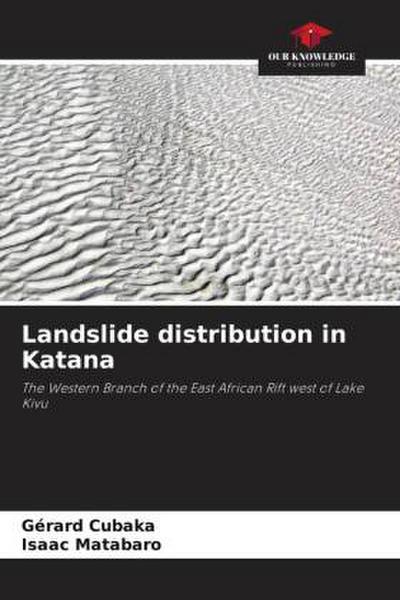 Landslide distribution in Katana