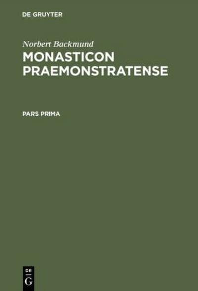 Monasticon Praemonstratense 