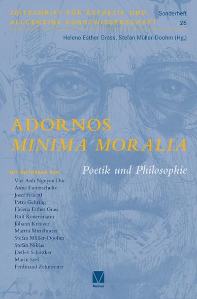 Adornos ’Minima Moralia’