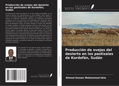 Producción de ovejas del desierto en los pastizales de Kordofán, Sudán