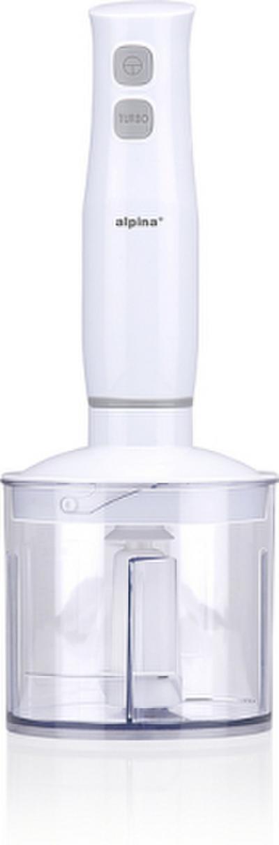 ALPINA Stabmixerset, 400 Watt, Weiß