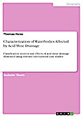 Characterization of Waterbodies Affected by Acid Mine Drainage