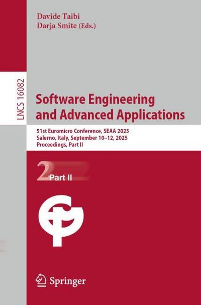 Software Engineering and Advanced Applications
