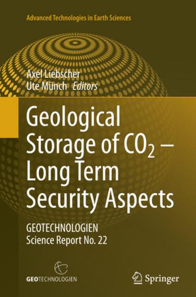Geological Storage of CO2 - Long Term Security Aspects