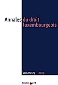 Annales du droit luxembourgeois – Volume 29 – 2019