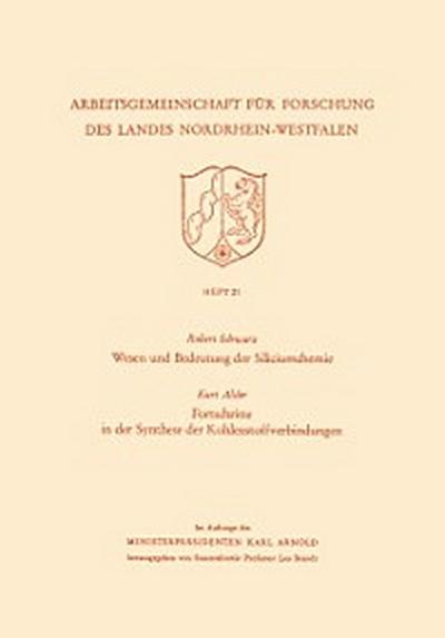 Wesen und Bedeutung der Siliciumchemie