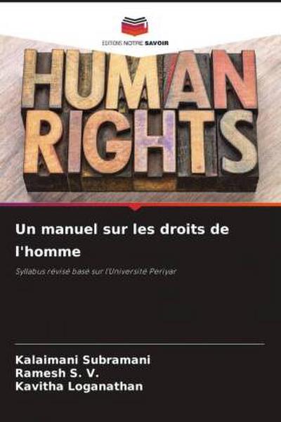 Un manuel sur les droits de l’homme